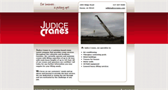 Desktop Screenshot of judicecranes.com
