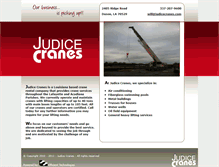 Tablet Screenshot of judicecranes.com
